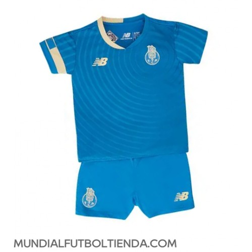 Camiseta Porto Tercera Equipación Replica 2023-24 para niños mangas cortas (+ Pantalones cortos)